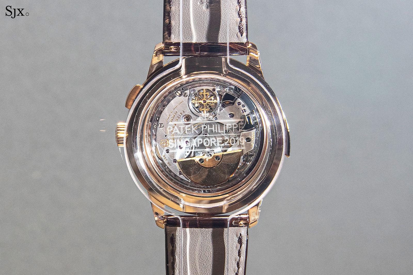 patek Minute Repeater World Time ref. 5531R singapore back