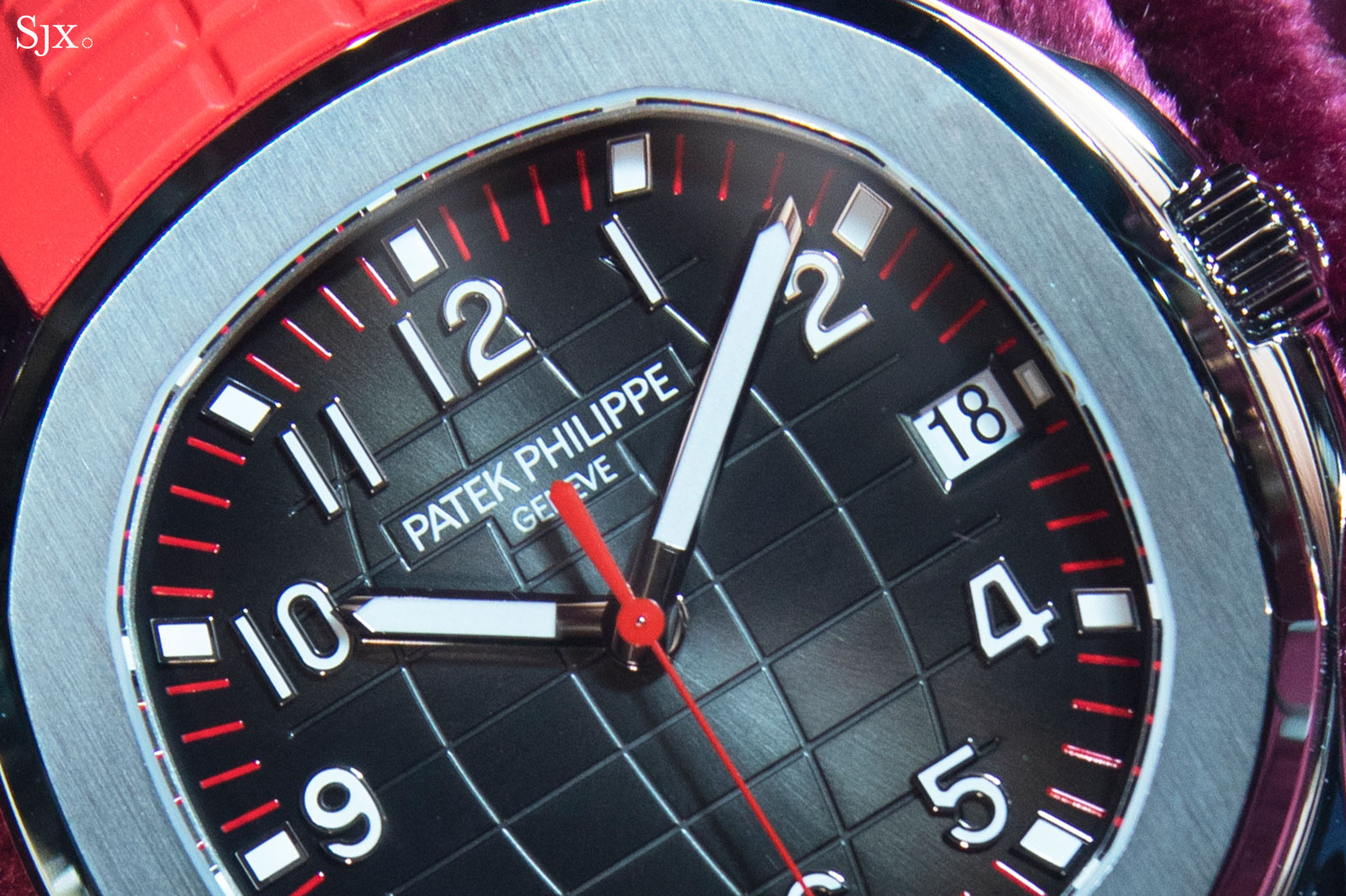 patek philippe aquanaut 5167A singapore 2019 red