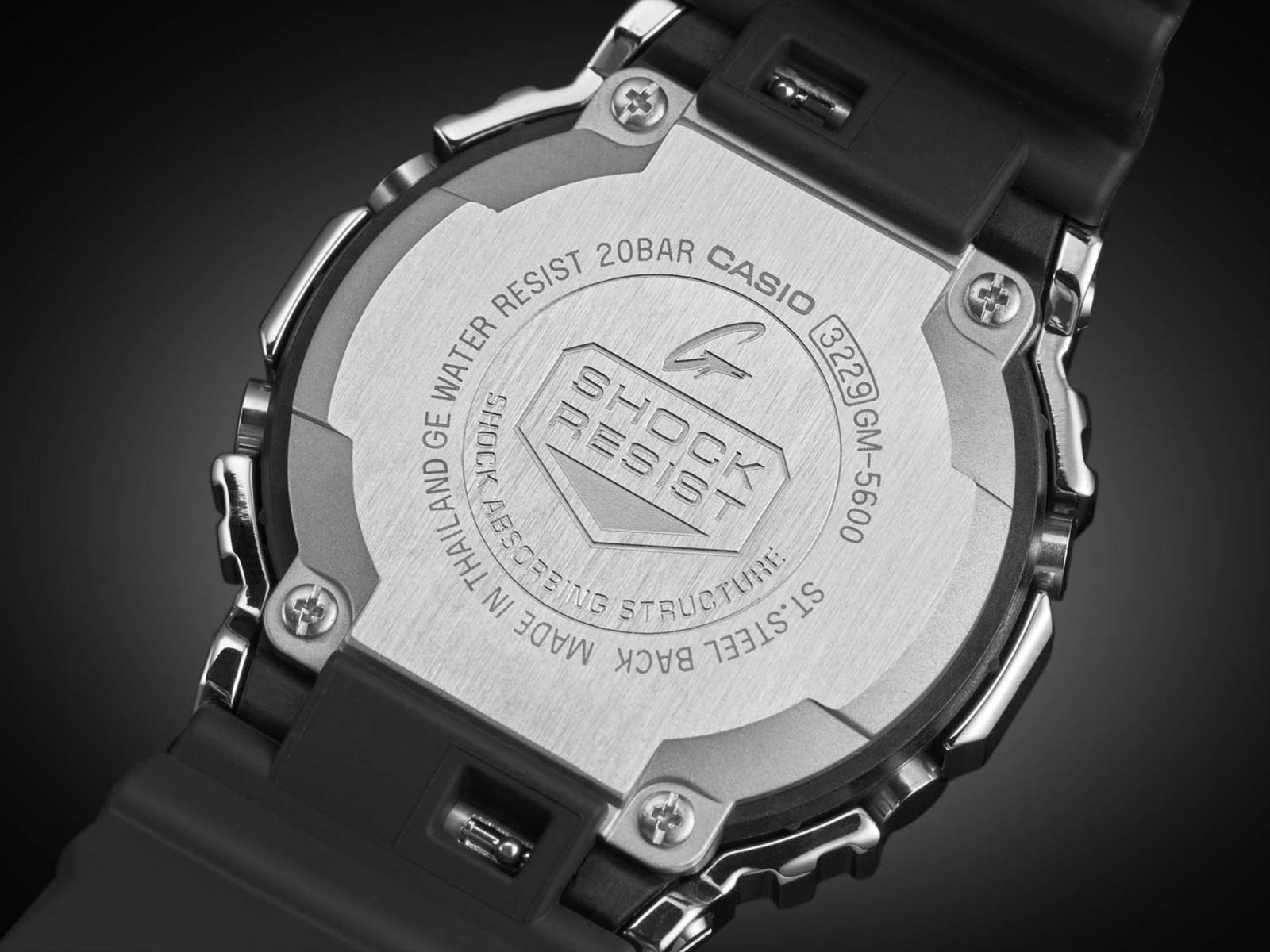 Introducing the G-Shock GM-5600 (Capped) in Stainless Steel