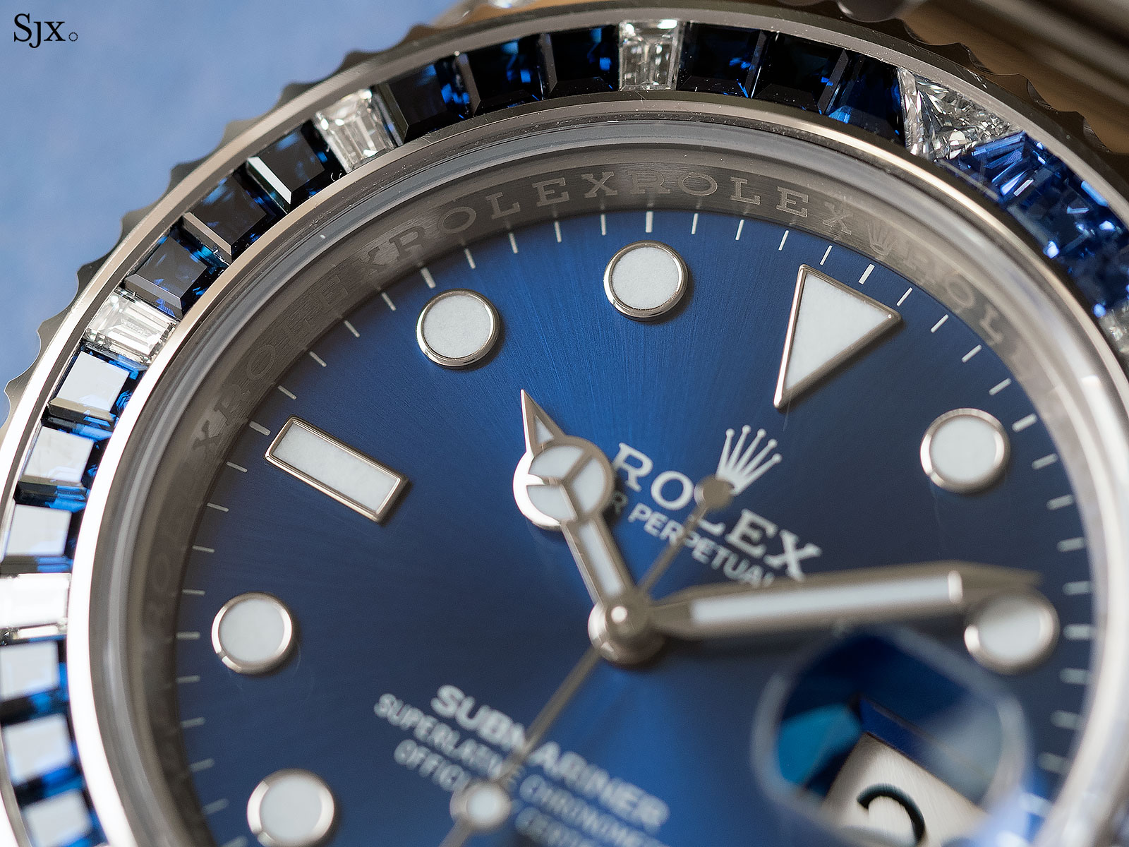Rolex Submariner 116659SABR blue sapphires 4