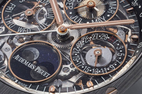 Up Close: Audemars Piguet Royal Oak Perpetual Calendar Openworked in ...