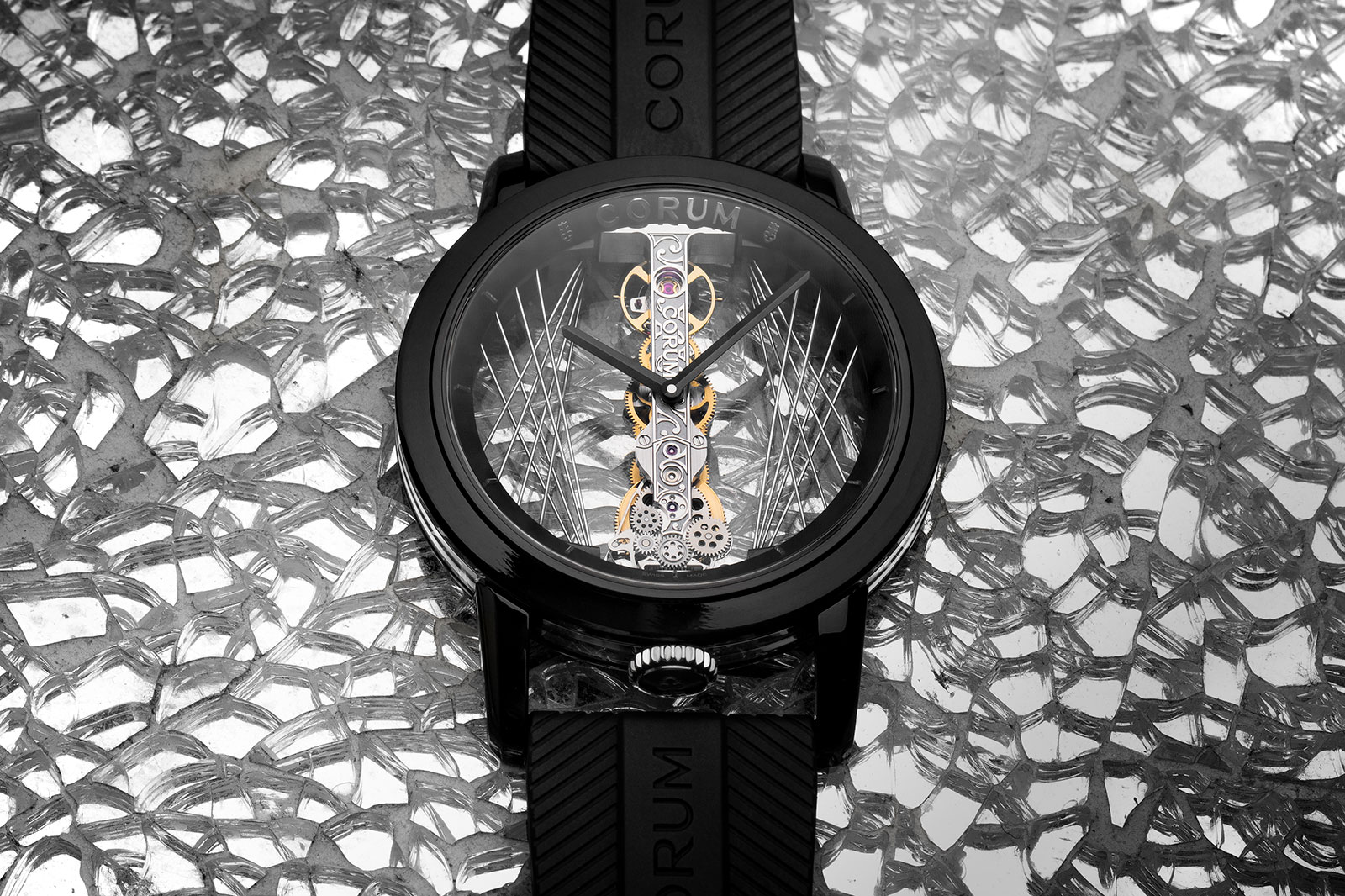 Corum Introduces the Golden Bridge Round 43 Art Deco SJX Watches