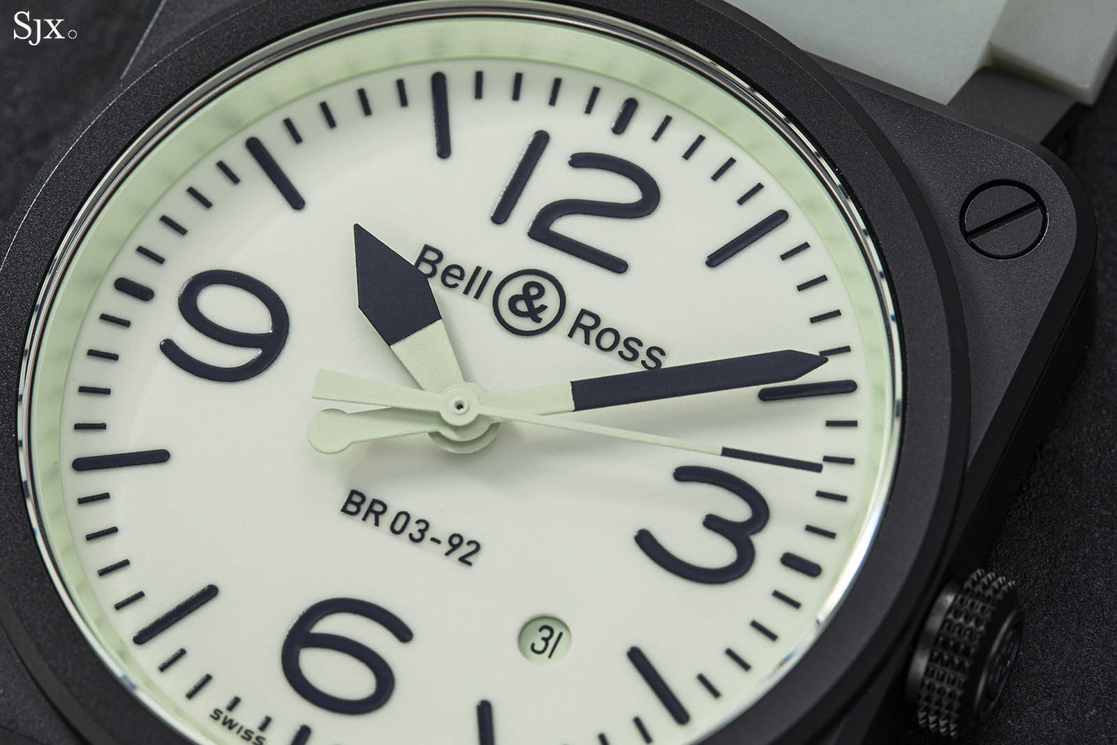 Hands On Bell Ross BR03 92 Full Lum SJX Watches