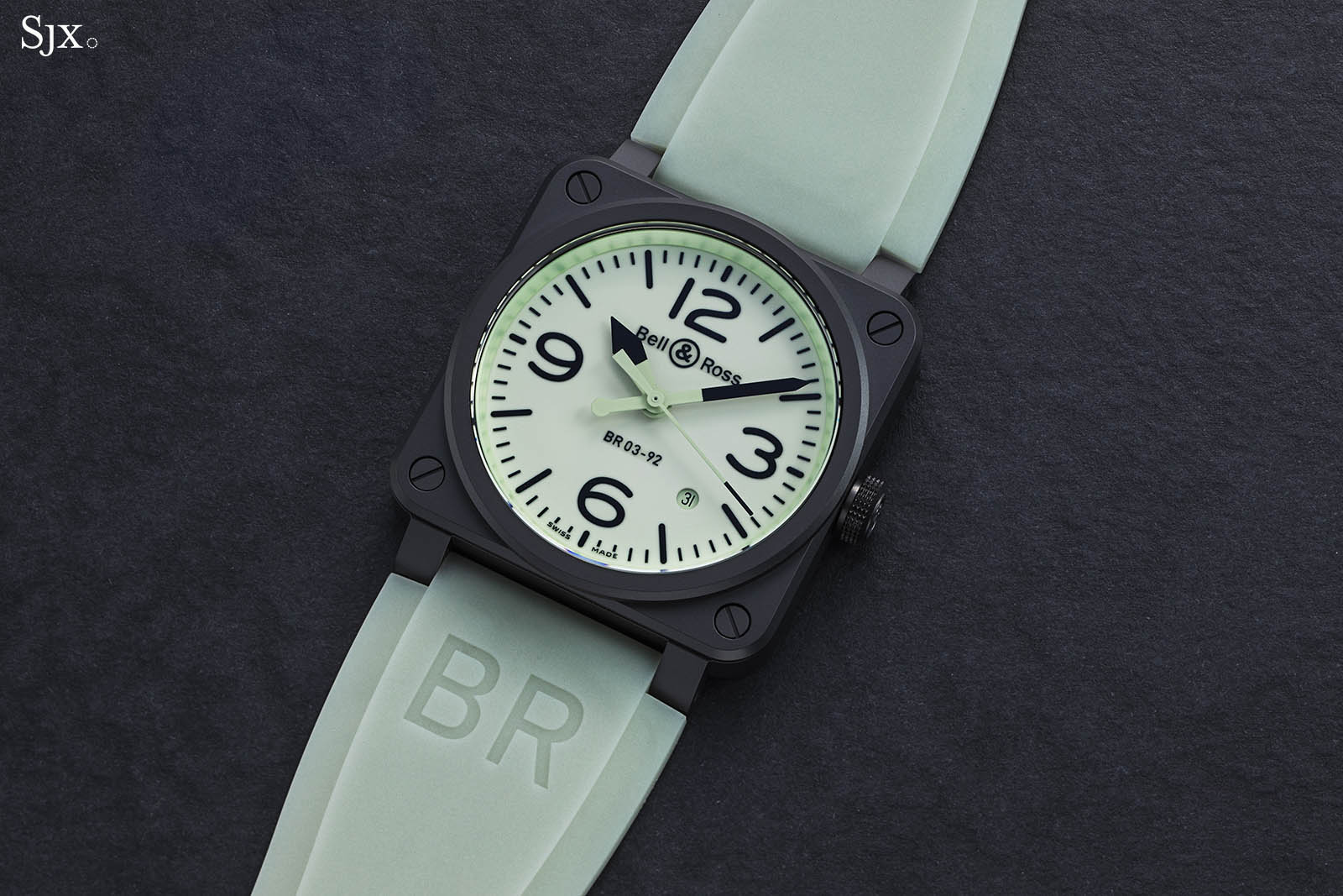 Bell and ross hot sale rubber strap