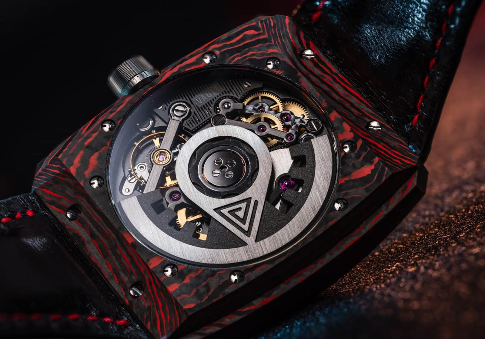 Vault Introduces the V2 in Red Carbon-Ceramic Composite | SJX Watches