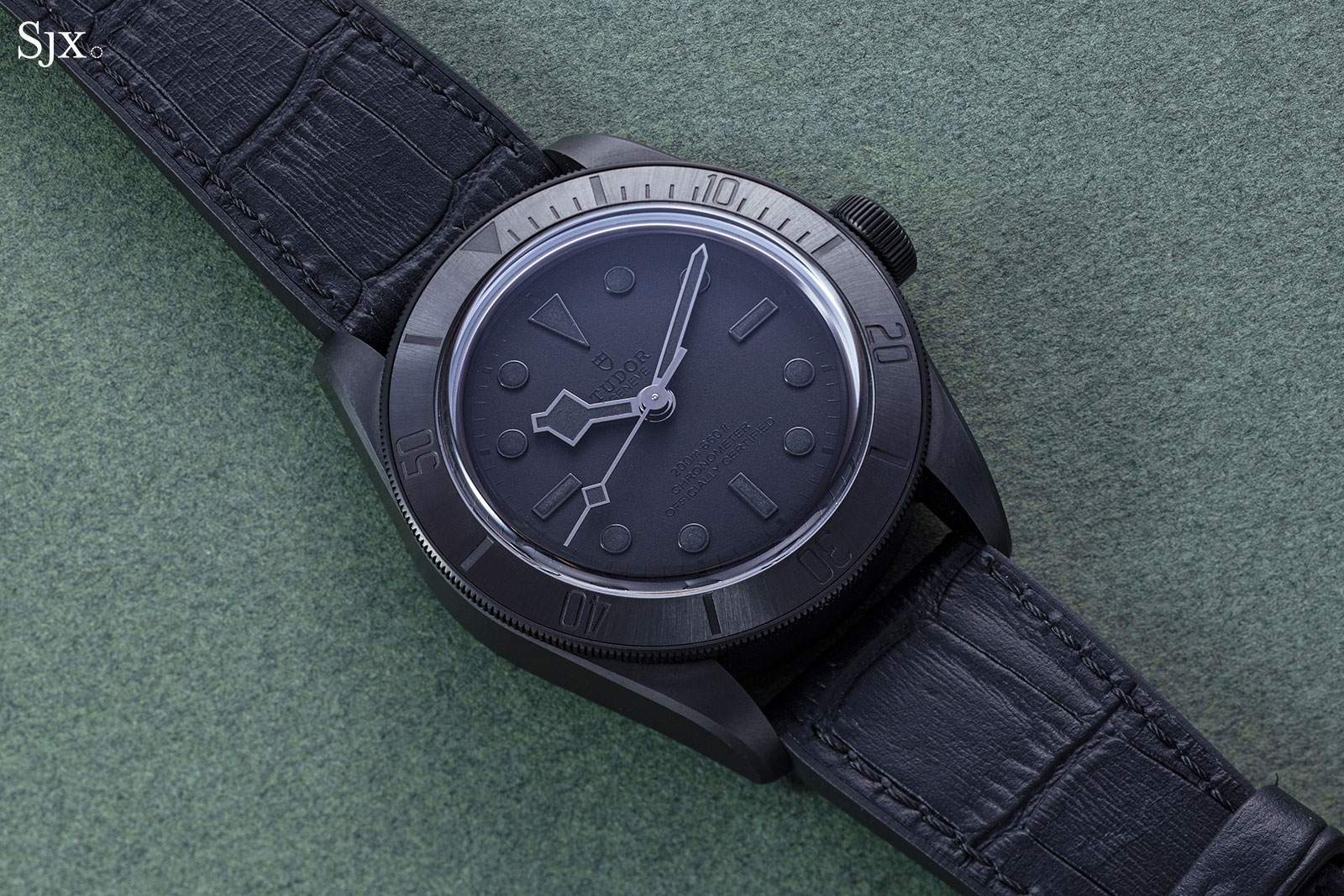 all black tudor watch