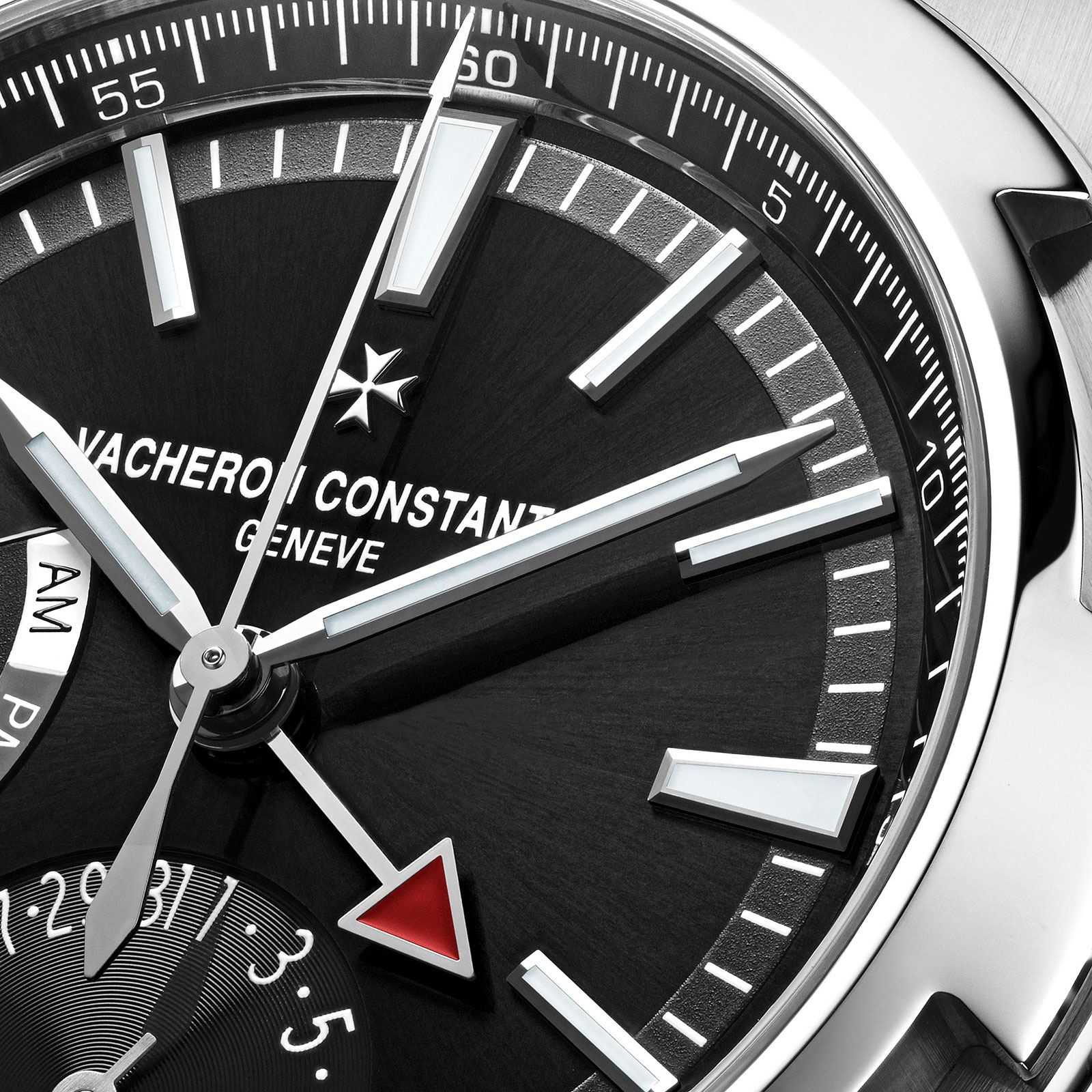 Vacheron Constantin Overseas Dual Time with Black Lacquer Dial