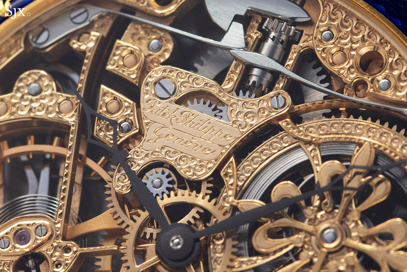 Patek philippe 2024 pink gold skeleton