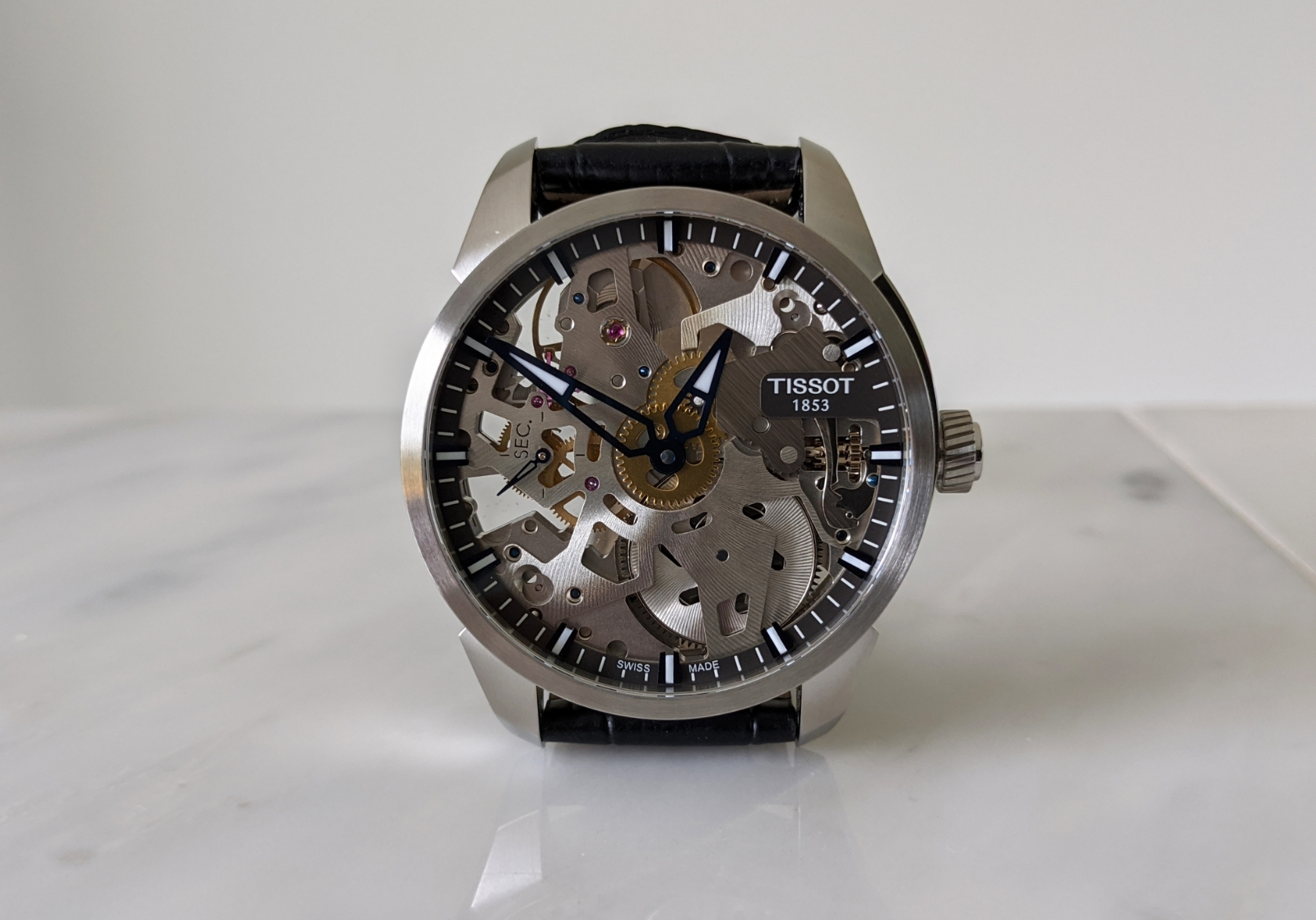 Tissot t outlet complication squelette review