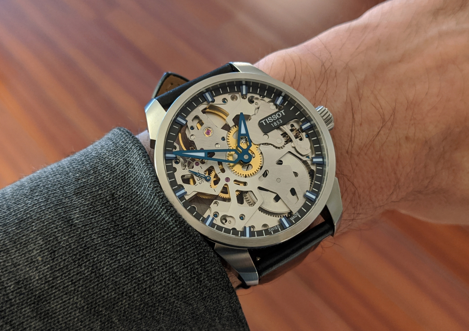 Hands on Tissot T Complication Squelette SJX Watches