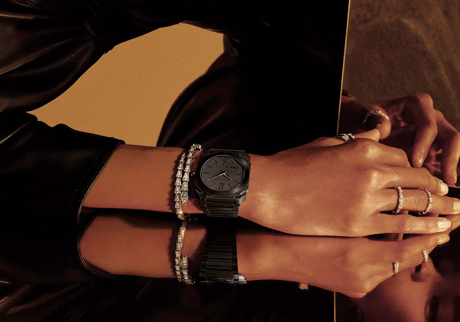 Bulgari Introduces the Octo Finissimo Black Sandblast-Polished Ceramic |  SJX Watches