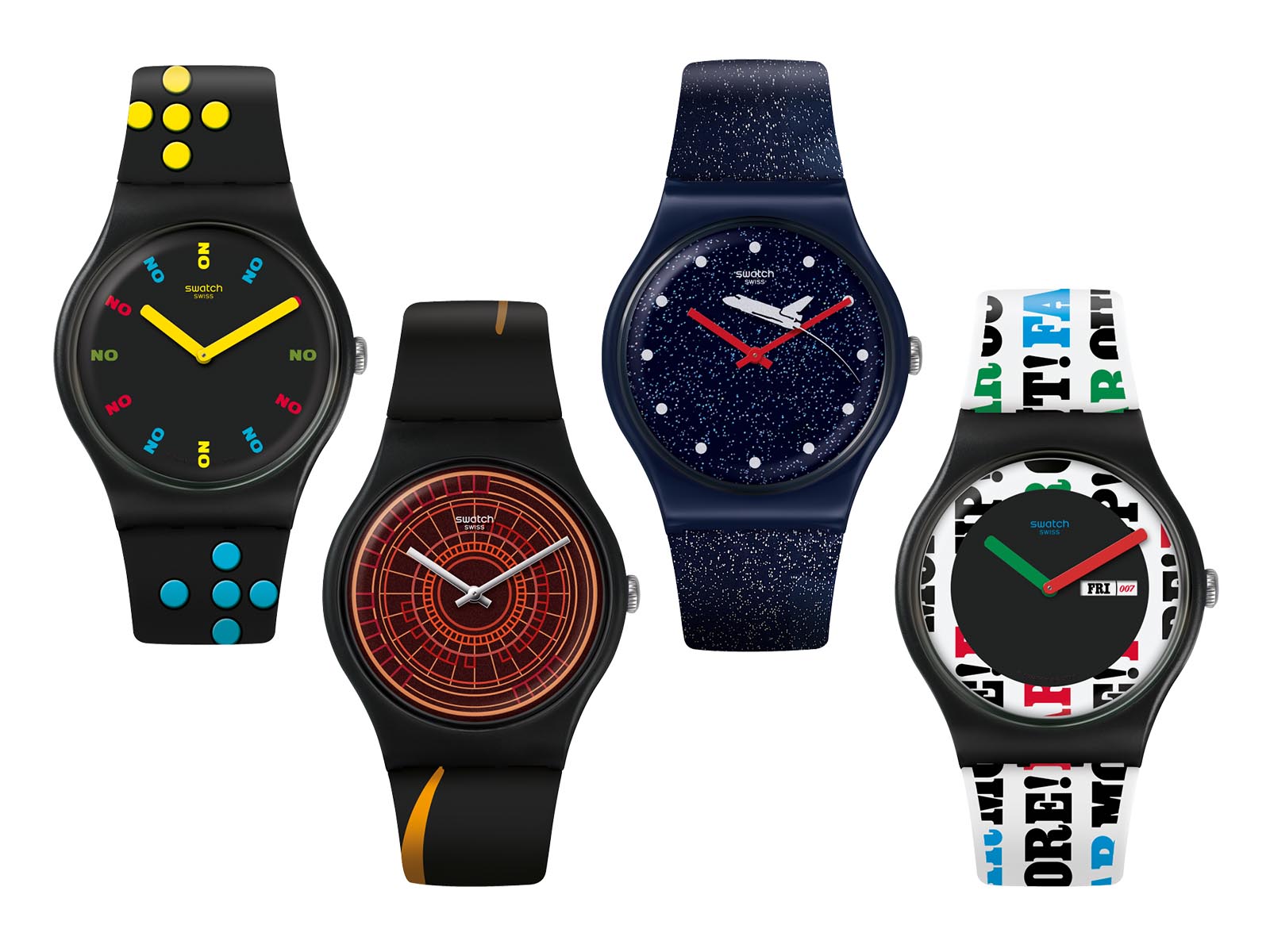 james bond swatch watch collection
