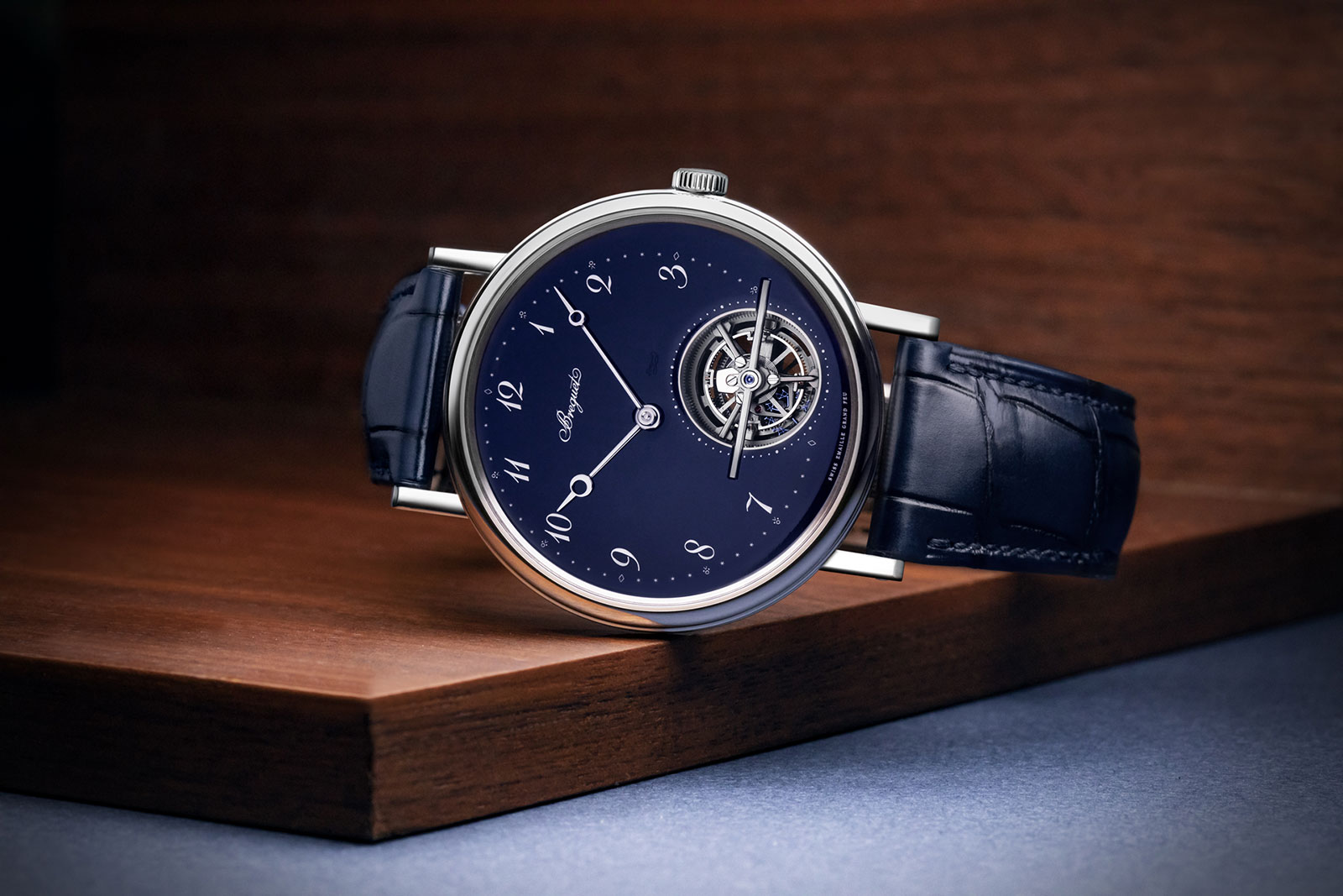 Breguet Introduces the Classique Tourbillon Extra Plat 5367 Blue