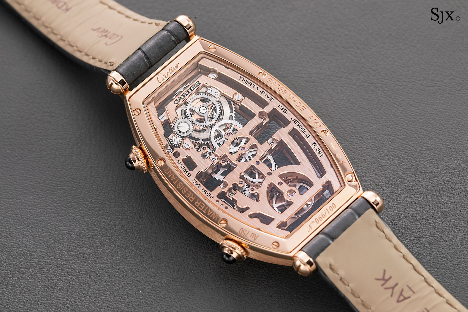 Hands-On: Cartier Privé Tonneau Skeleton Dual Time | SJX Watches