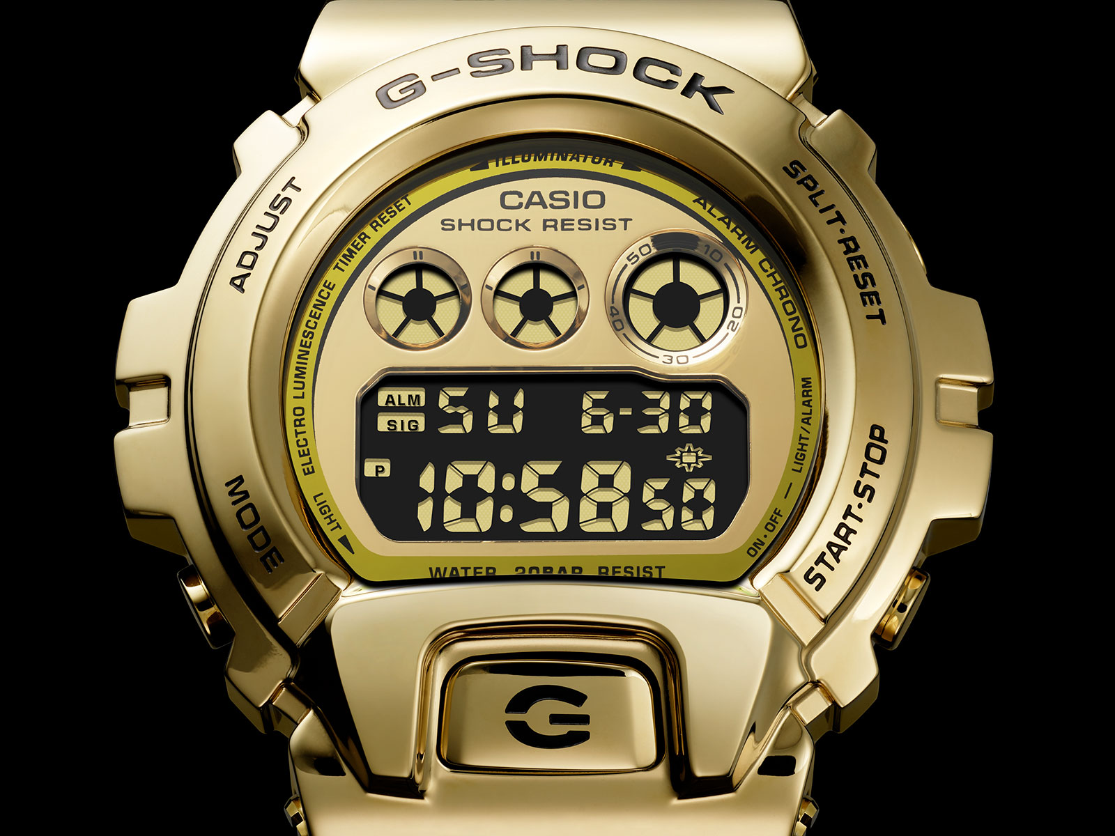 【最安値限定SALE】CASIO カシオ G-SHOCK GM-6900 メタル 箱付 2102453 時計