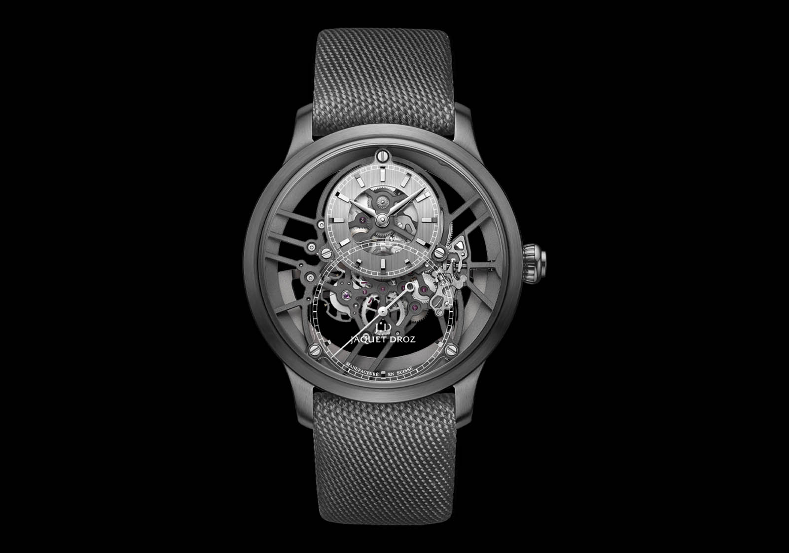 Jaquet Droz Introduces the Grande Seconde Skelet One Plasma