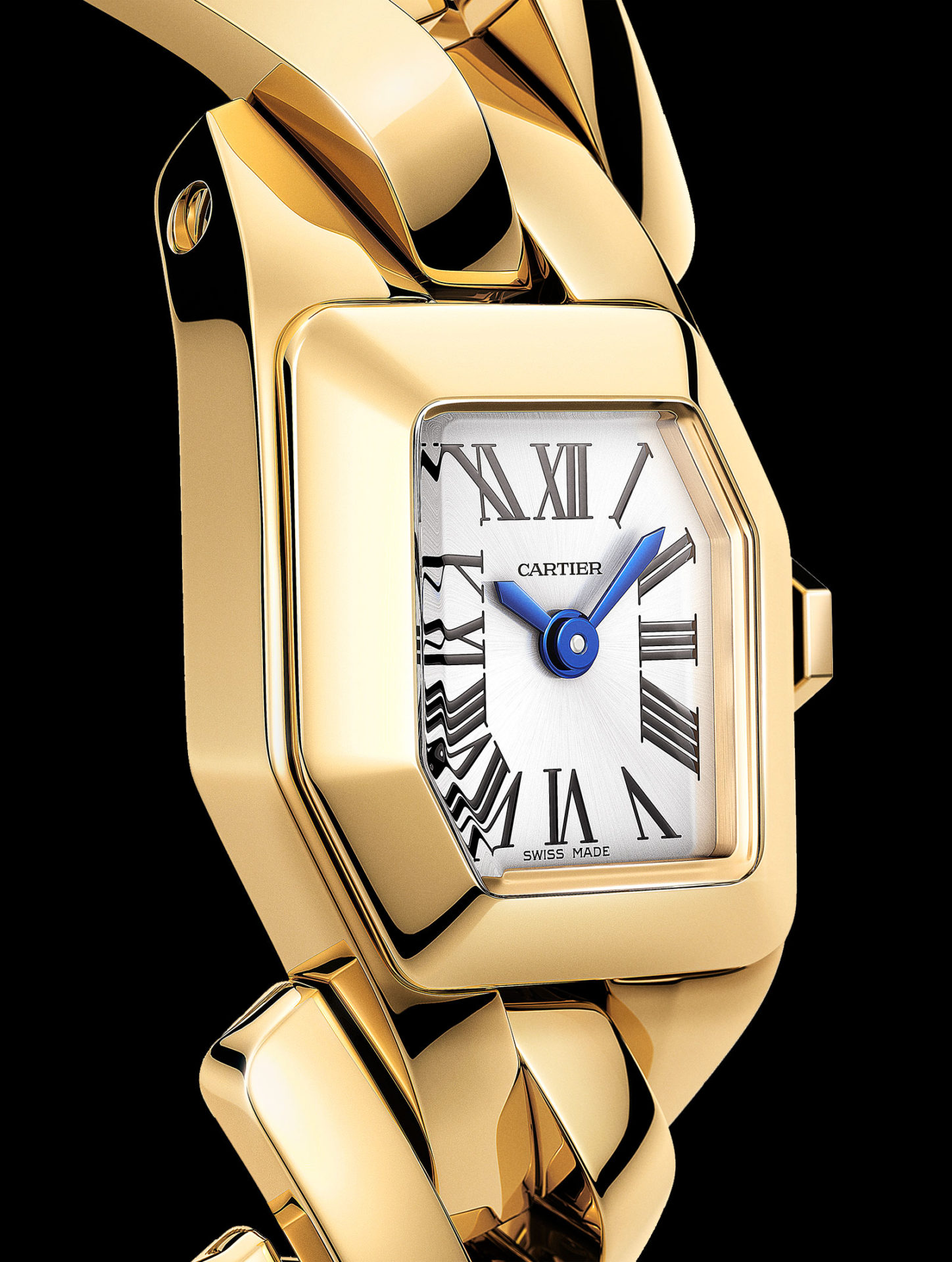 cartier watch roman numerals