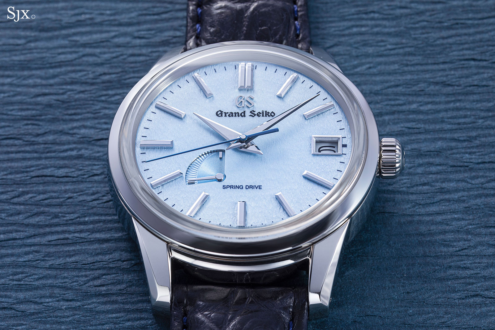 Up Close: Grand Seiko Spring Drive “Blue Snowflake” SBGA407 | SJX Watches