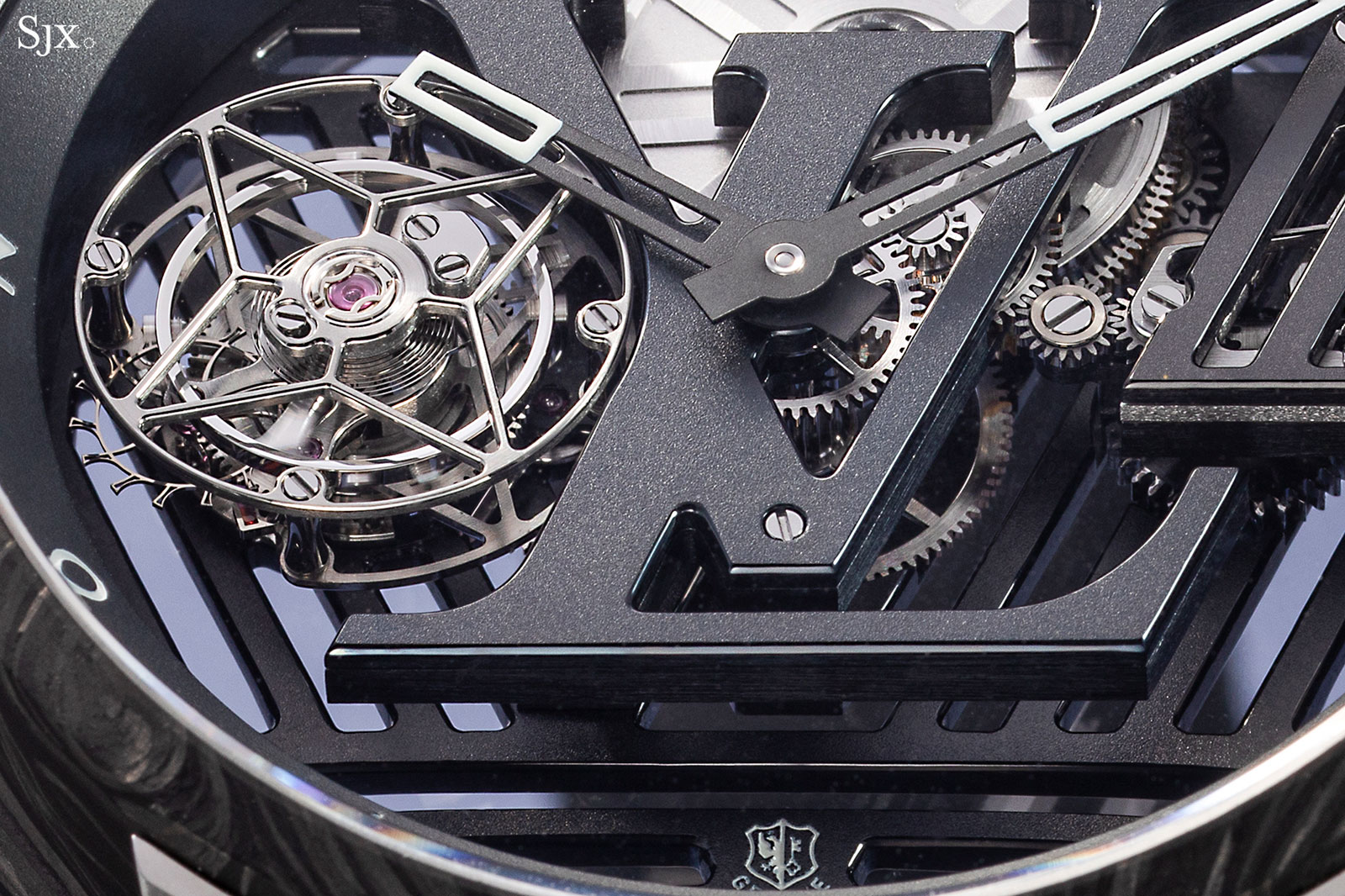 Up Close: Louis Vuitton Tambour Curve Flying Tourbillon