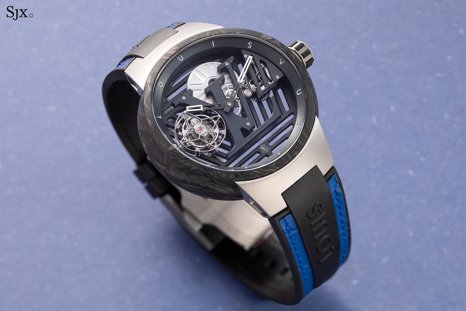 Up Close: Louis Vuitton Tambour Curve Flying Tourbillon