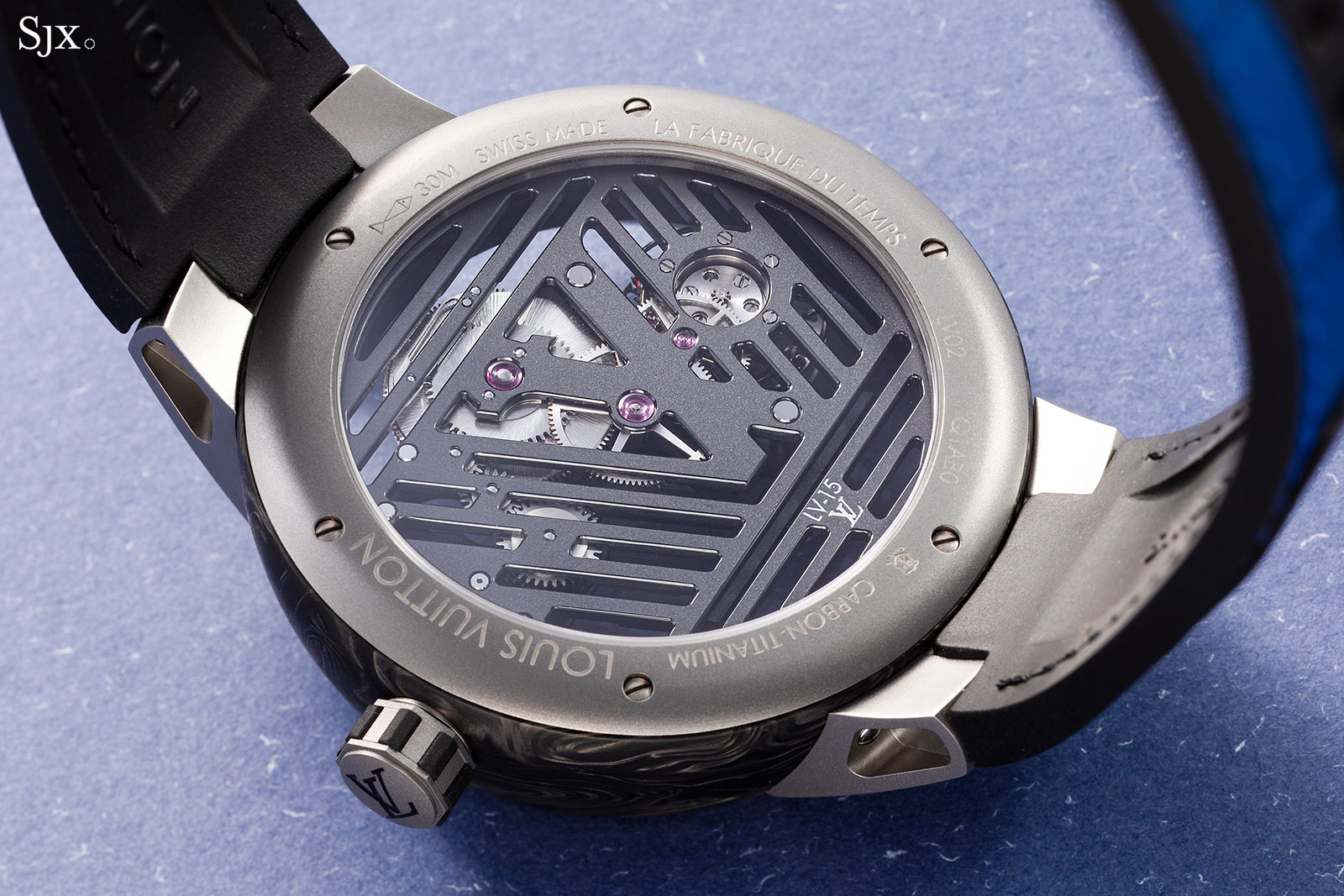 HANDS-ON: The dark traveller, Louis Vuitton's Tambour Curve Flying  Tourbillon Poinçon de Genève