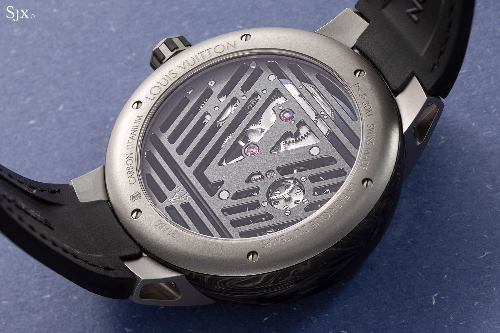 Up Close: Louis Vuitton Tambour Curve Flying Tourbillon