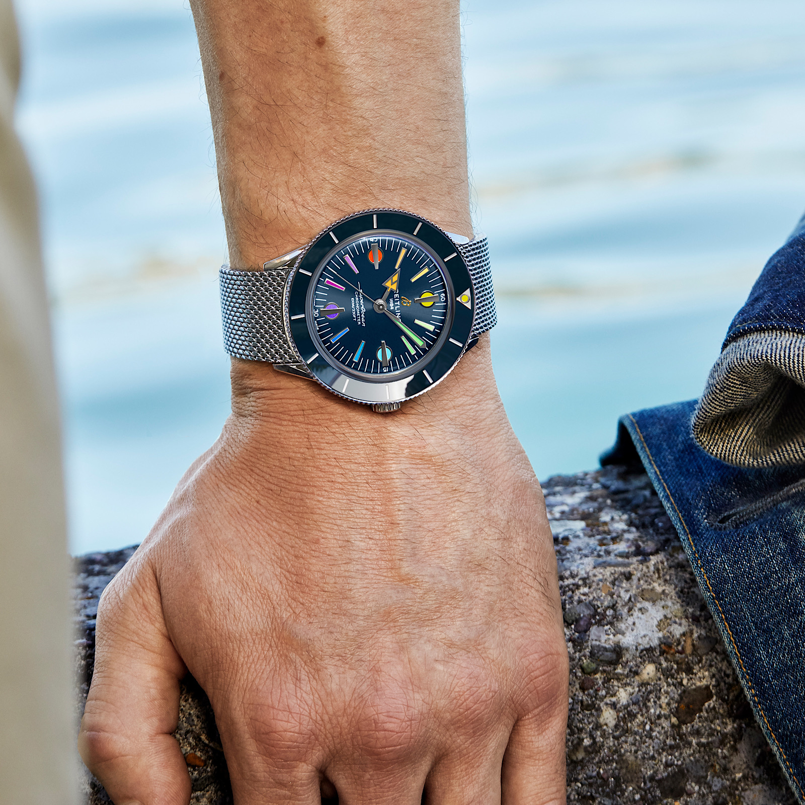 Breitling Introduces the Superocean Heritage 57 Rainbow Again