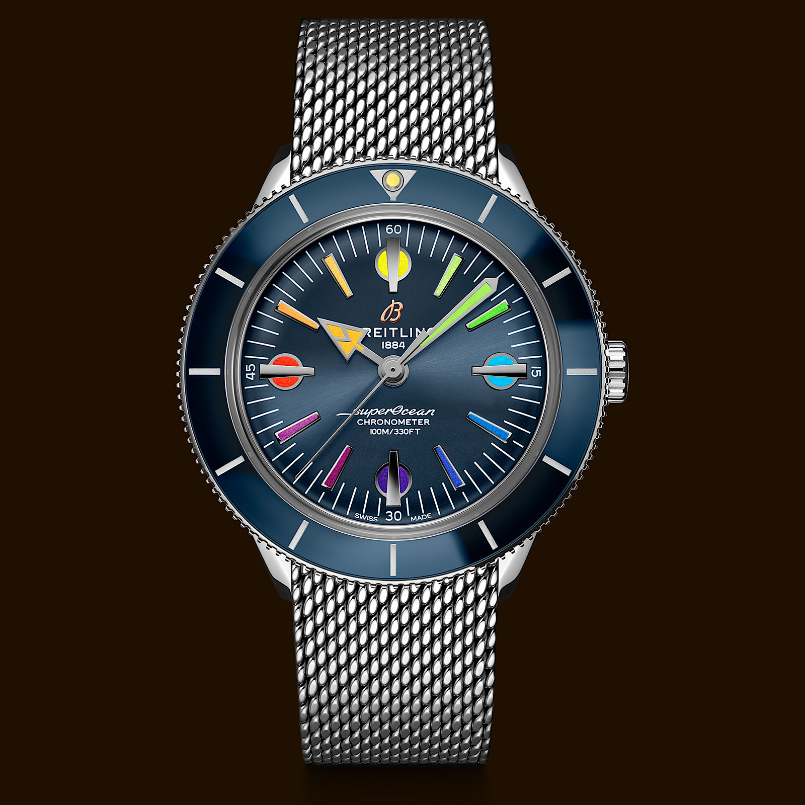 Breitling Introduces the Superocean Heritage ’57 “Rainbow” – Again