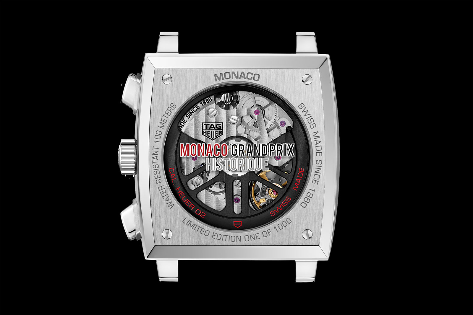 TAG Heuer Monaco Calibre 02 Grand Prix de Monaco Historique Edition -  Monochrome Watches