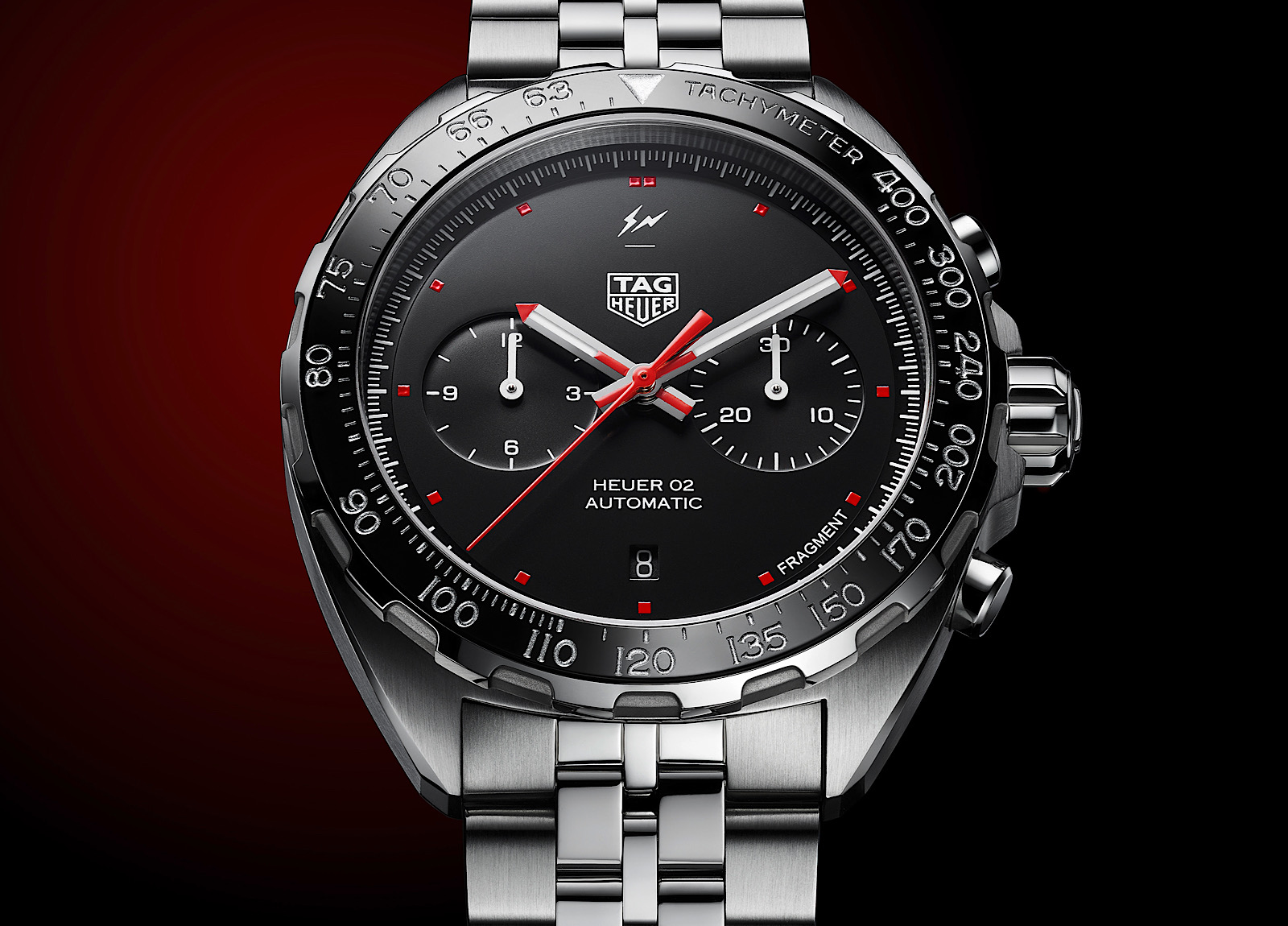 TAG Heuer Introduces the Fragment Design Calibre Heuer 02