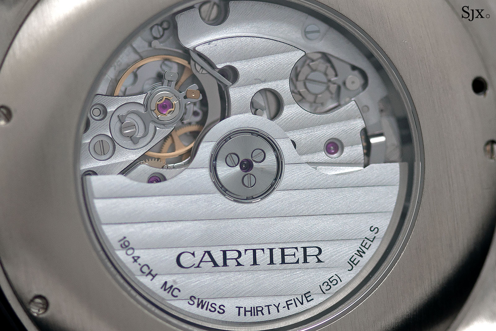 cartier santos chronograph movement