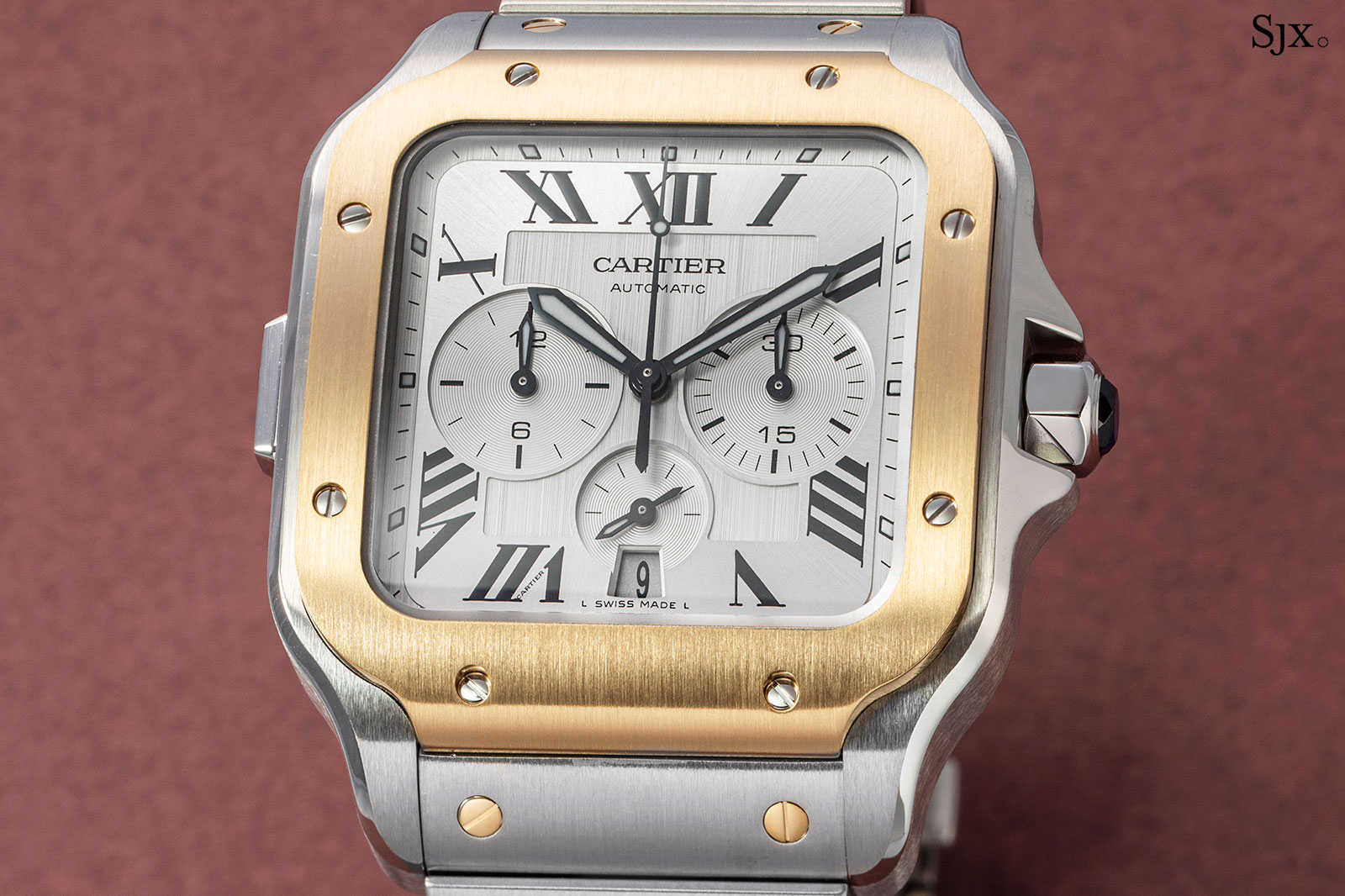 cartier automatic watch losing time