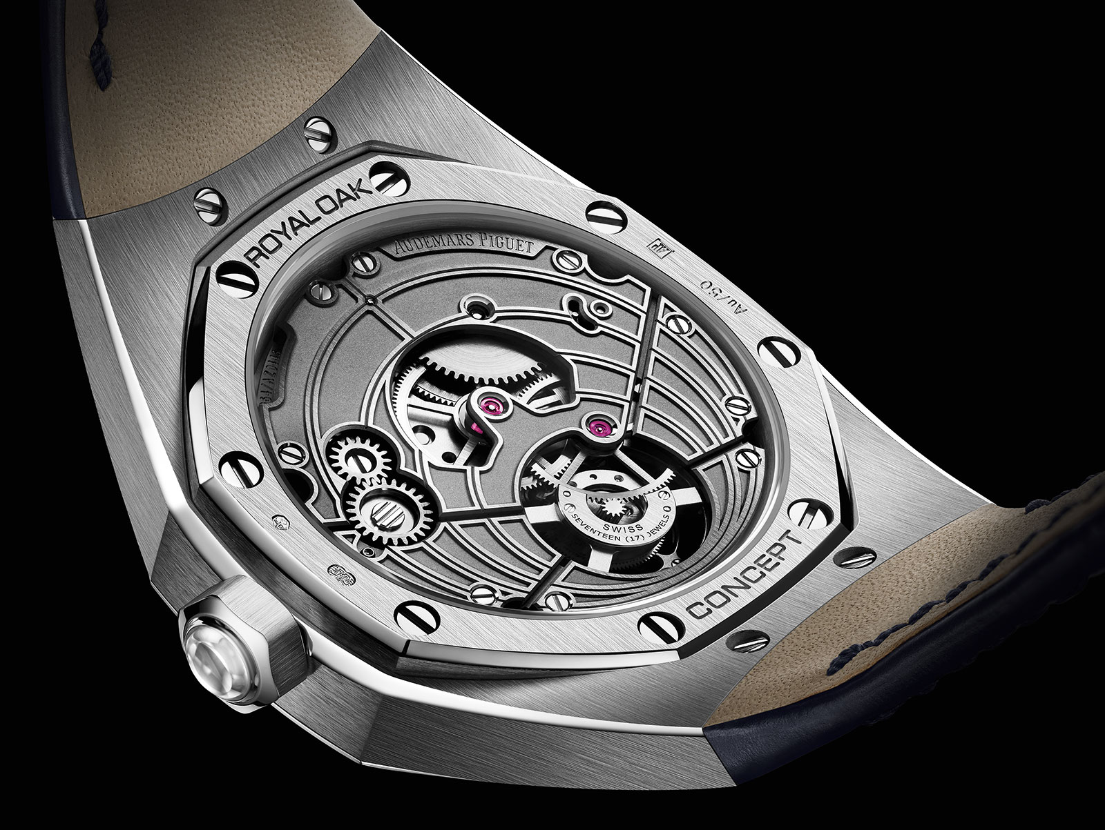 Audemars piguet royal oak discount concept frosted gold flying tourbillon