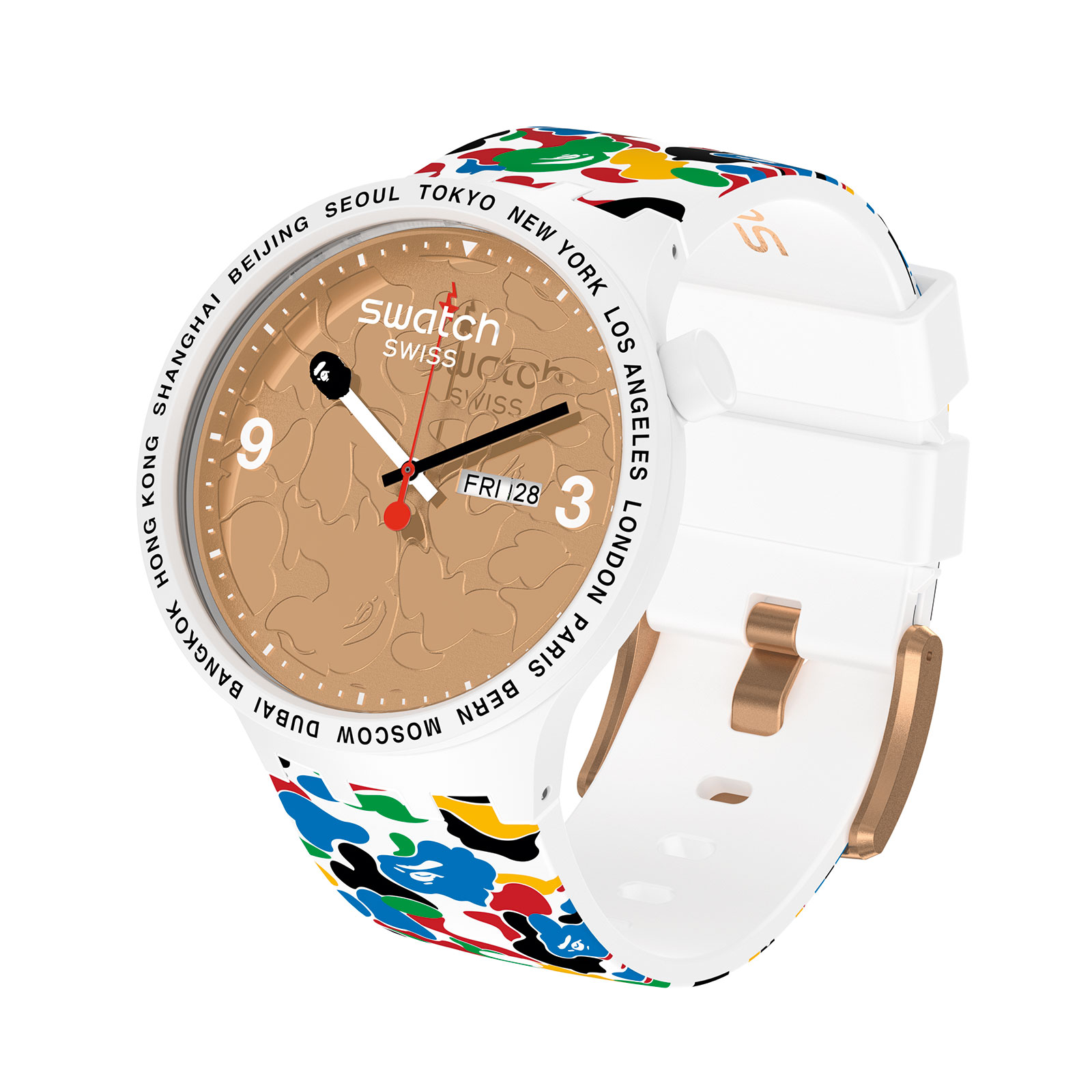 Swatch bape clearance watch