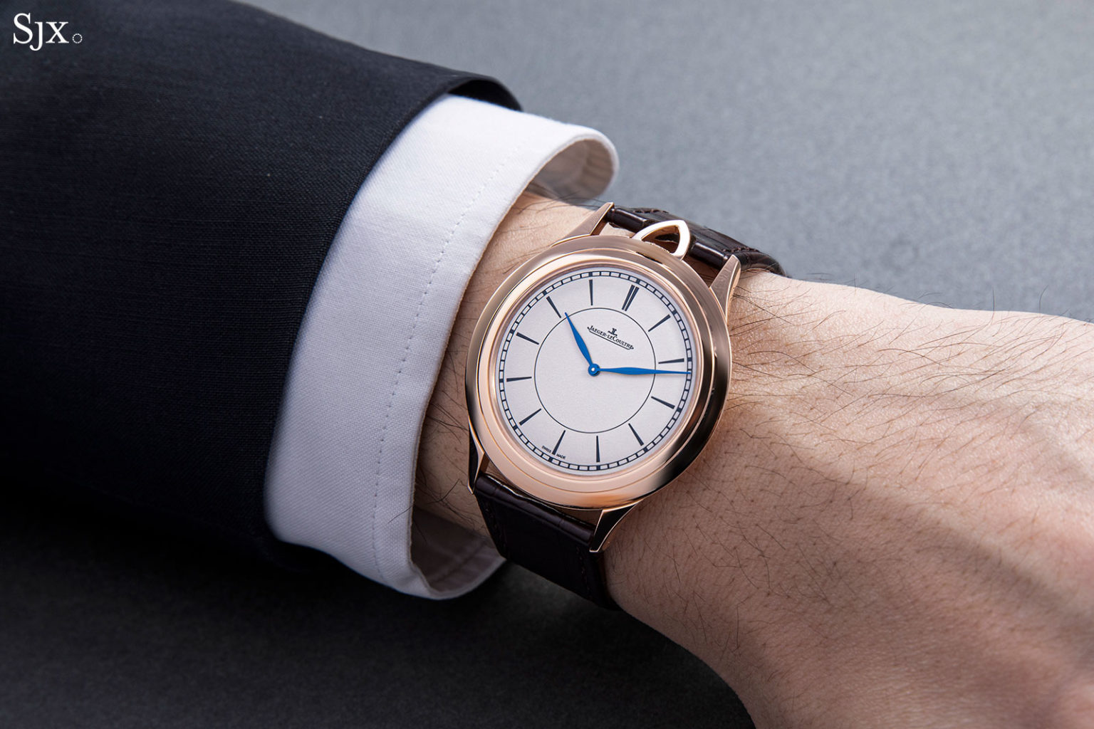 Up Close JaegerLeCoultre Master Ultra Thin Kingsman Knife Watch SJX