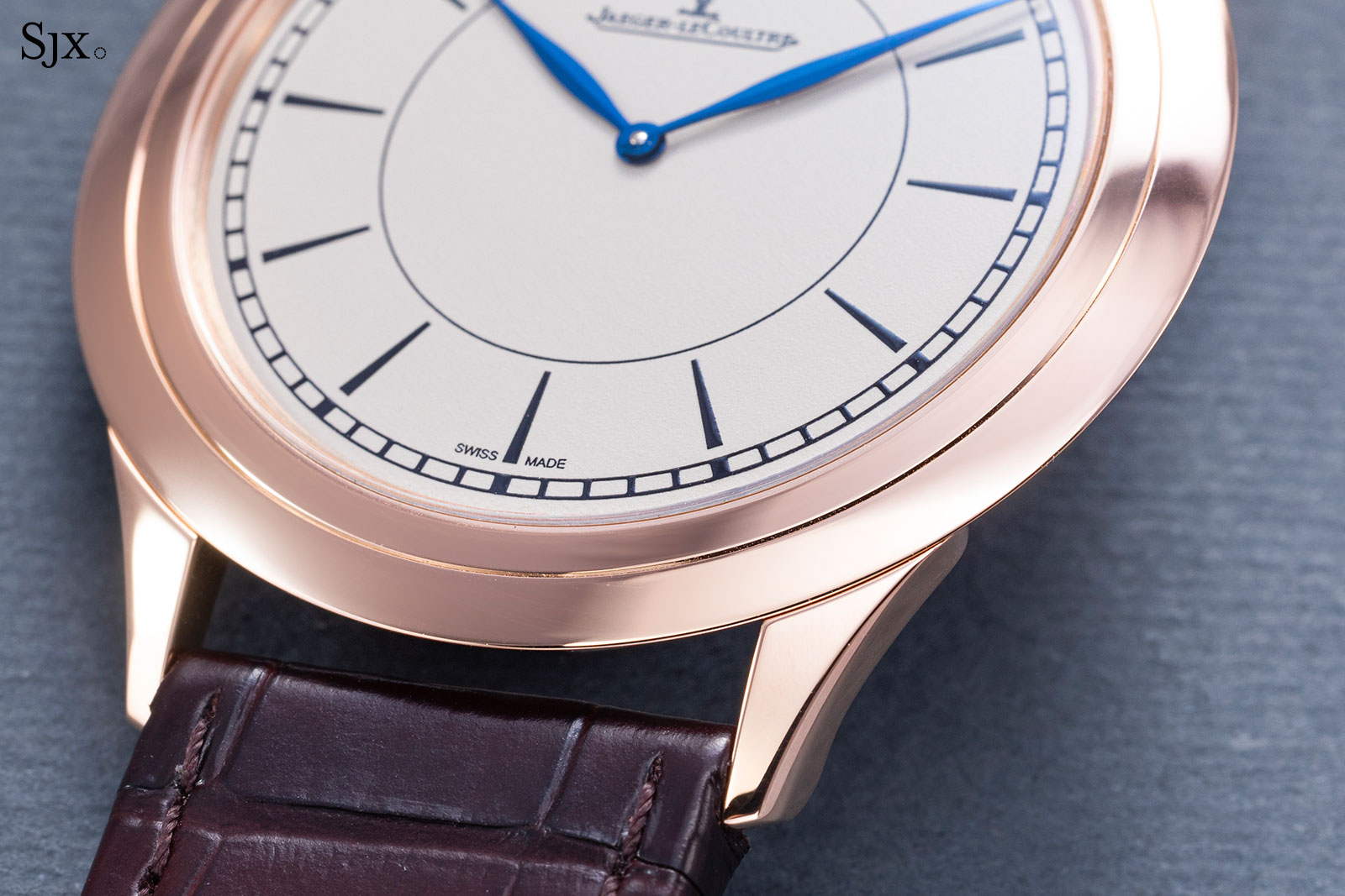 Up Close Jaeger LeCoultre Master Ultra Thin Kingsman Knife Watch SJX 