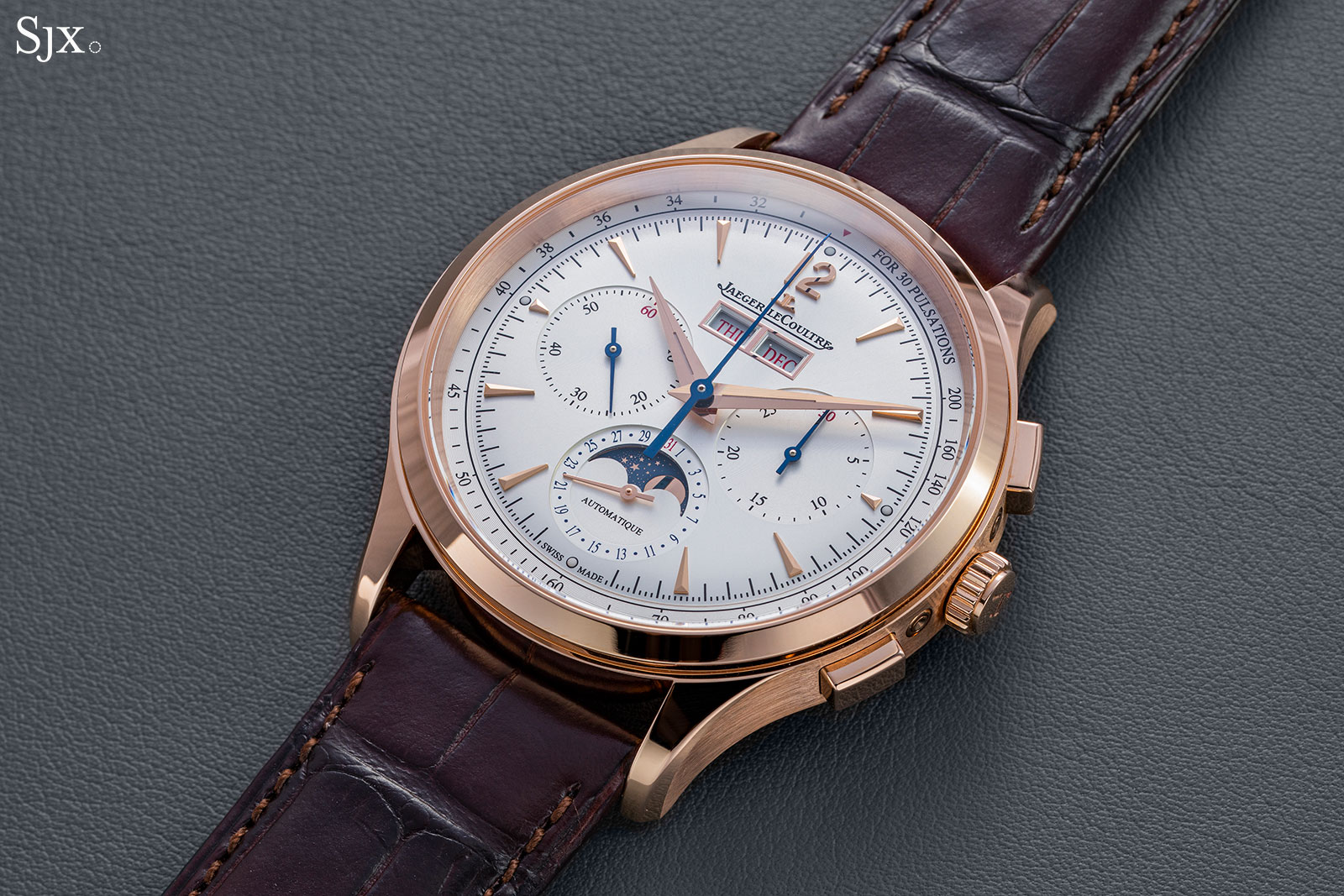 Jaeger lecoultre master online moon calendar