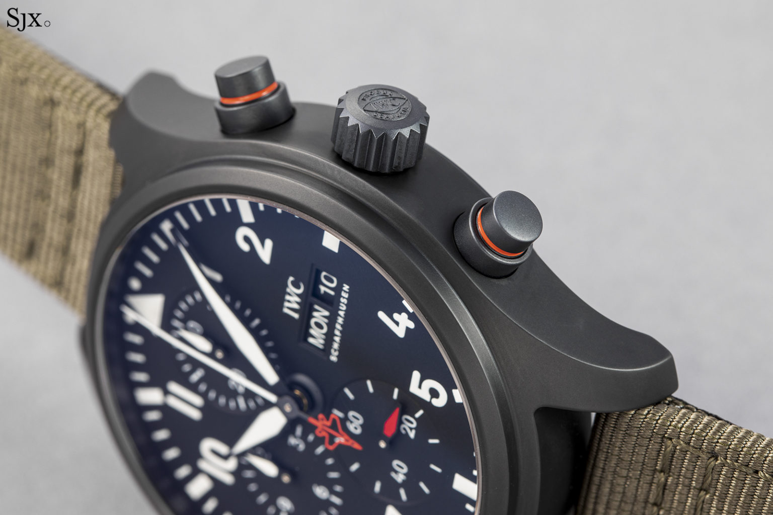 HandsOn IWC Pilot’s Watch Chronograph Top Gun “SFTI” SJX Watches
