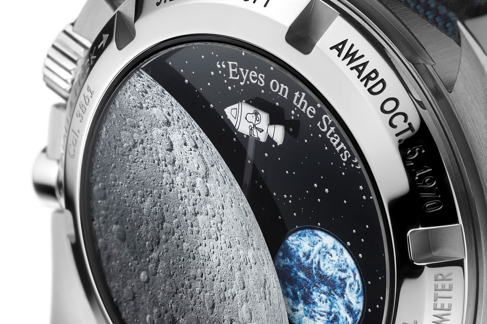 Omega Speedmaster Silver Snoopy Award 50th Anniversary NASA Watch