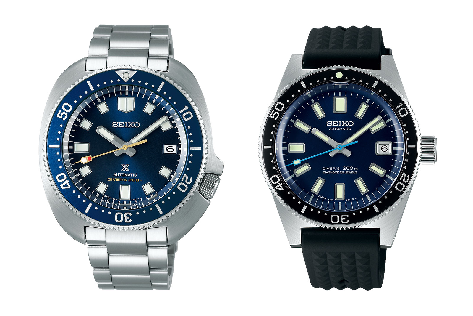 Seiko Introduces the Diver's Watch 55th Anniversary “62MAS” and “6105” |  SJX Watches