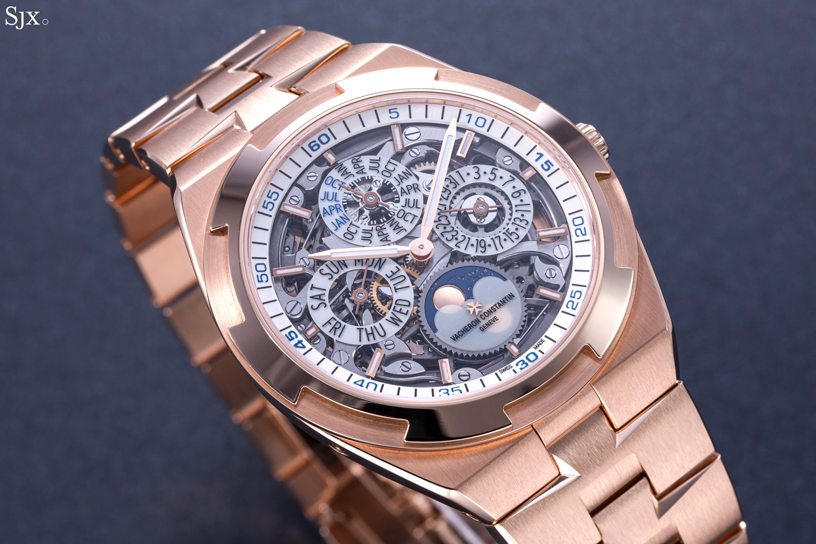 Up Close Vacheron Constantin Overseas Perpetual Calendar UltraThin