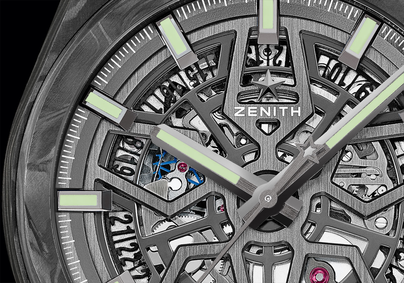 Zenith's Ultra-Light All-Carbon Defy Classic Wristwatch - COOL