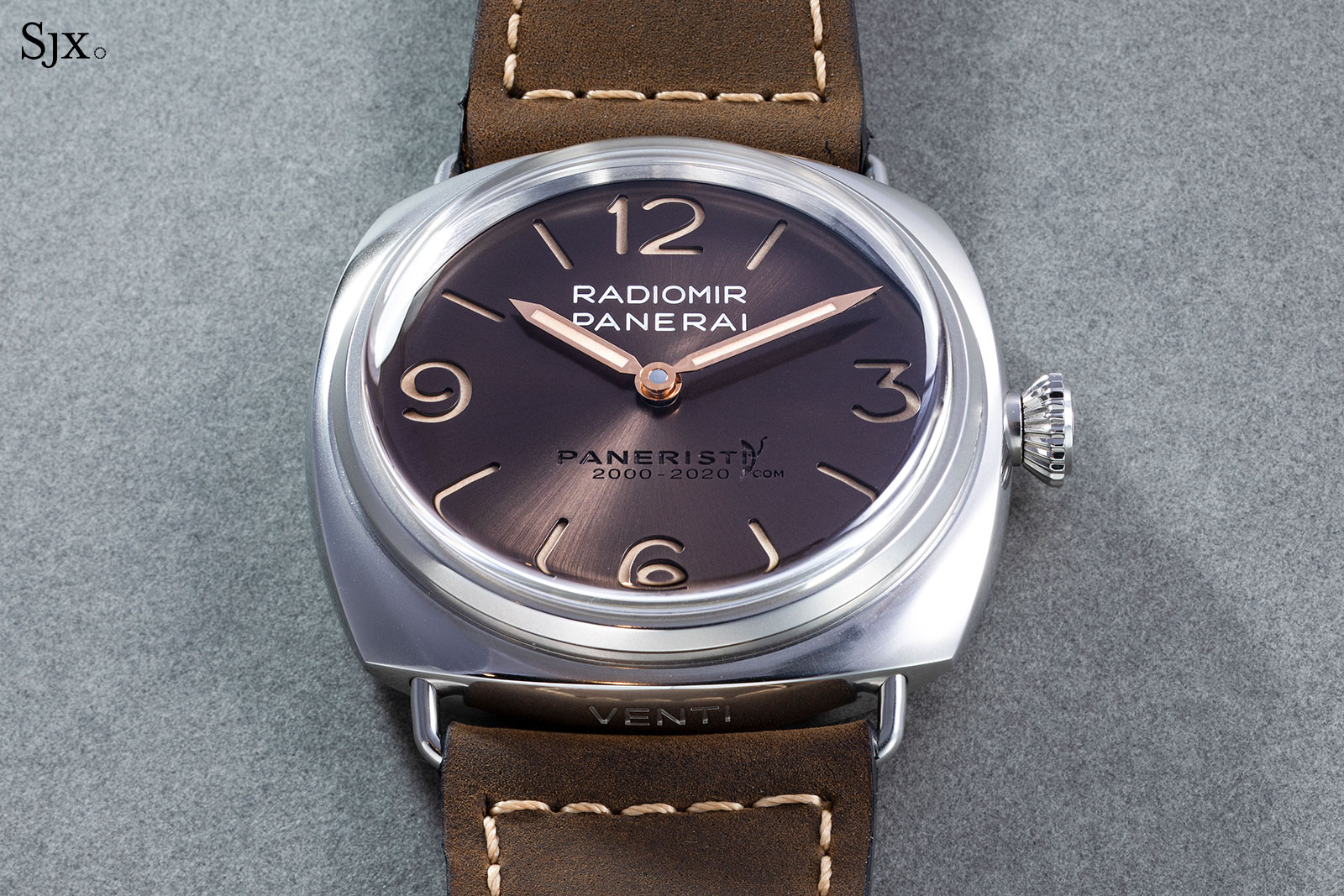 Up Close Panerai Radiomir Venti Paneristi 45 mm PAM 2020 SJX