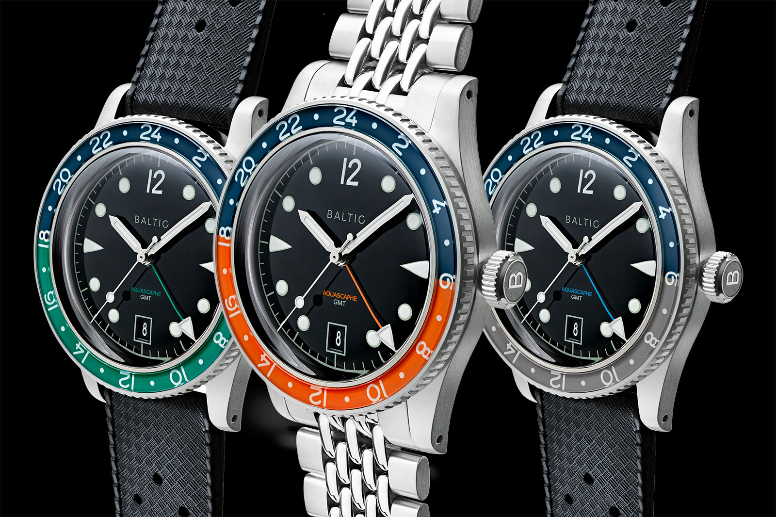 Baltic Introduces the Aquascaphe GMT | SJX Watches