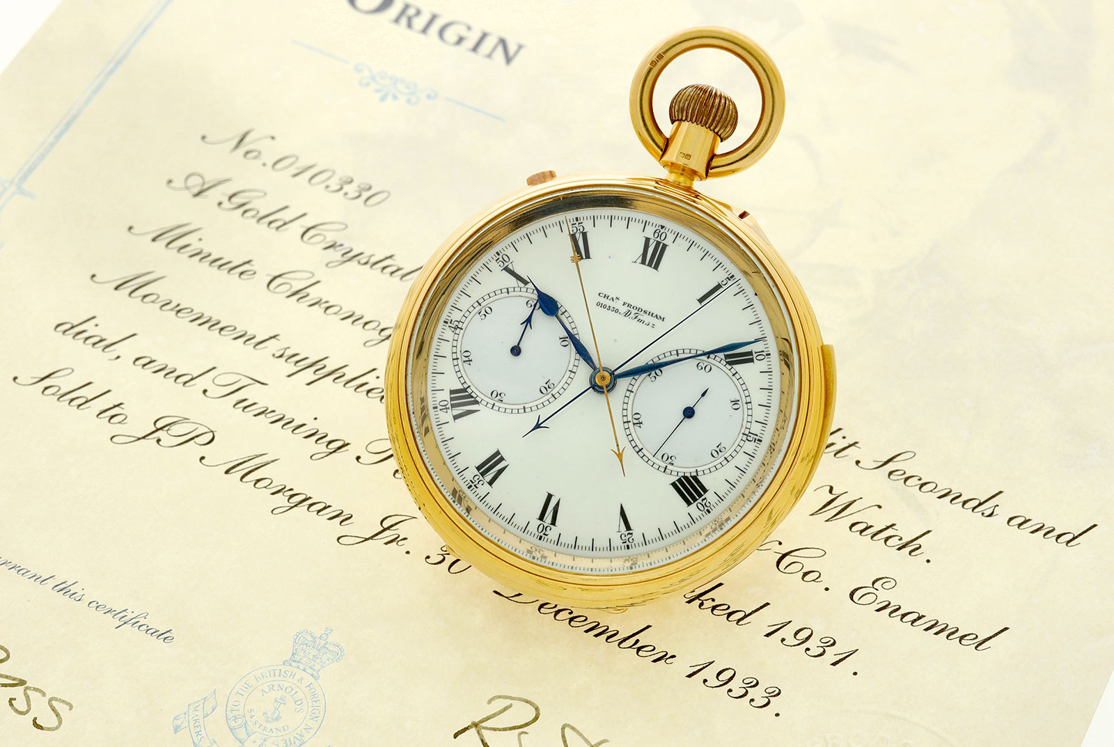 Charles frodsham sale pocket watch