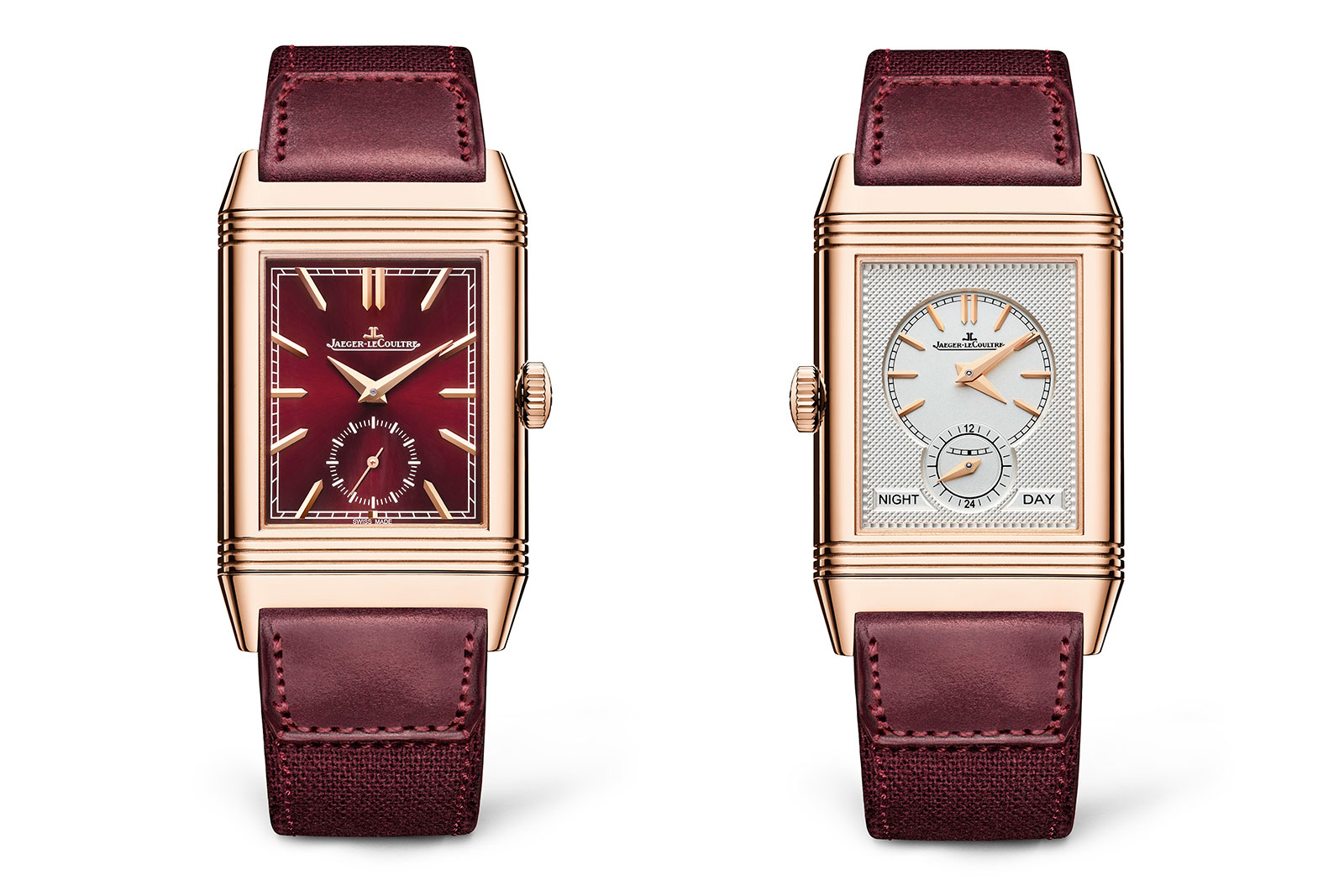 Jlc discount reverso burgundy