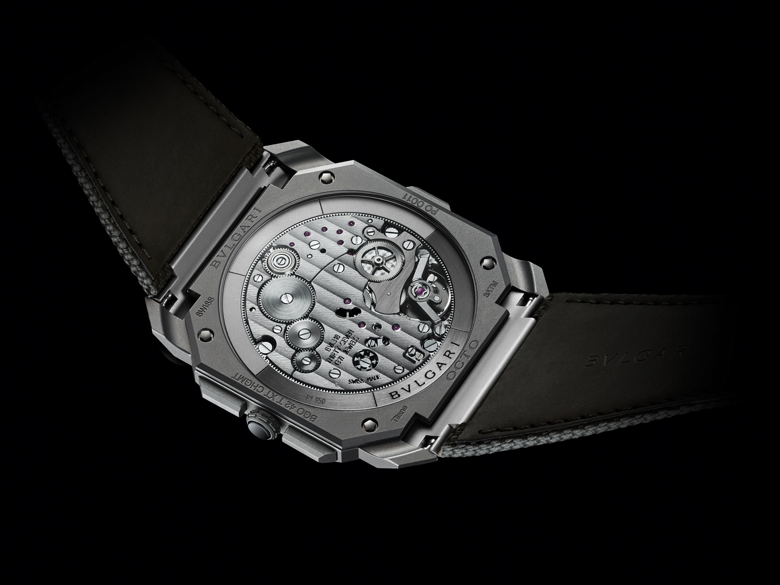 Bulgari Lightens the Octo Finissimo Chronograph with a Strap | SJX Watches