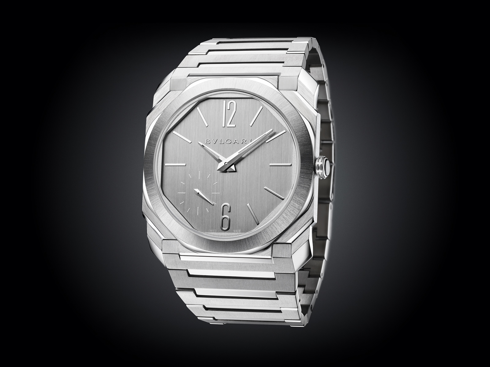 Bulgari octo finissimo online stainless steel