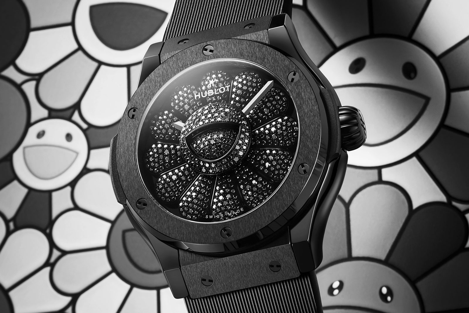 Hublot Announces Limited Edition Classic Fusion Takashi Murakami All Black  Watch