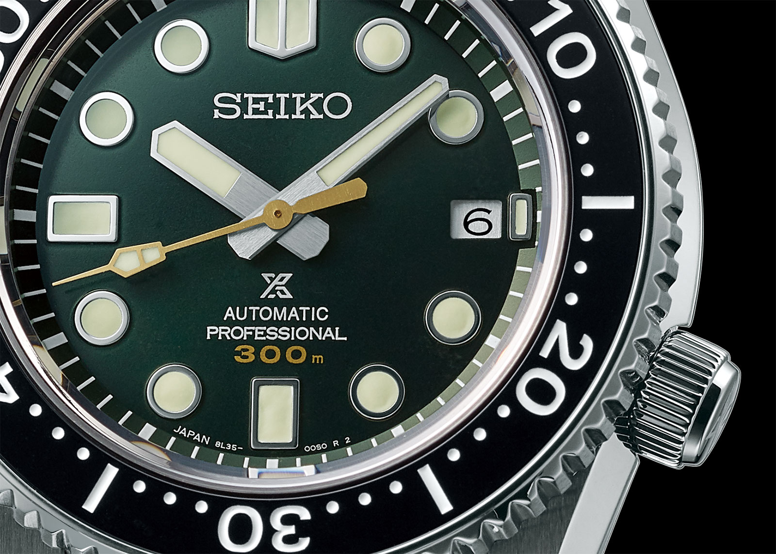 Seiko automatic hotsell professional 300m green